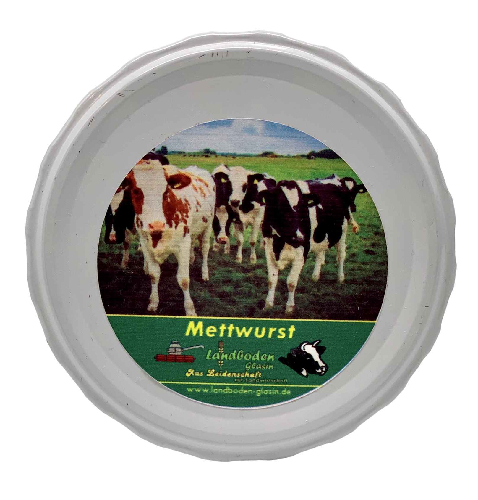 Rinder-Mettwurst vom Landboden Glasin im 160 g Glas 